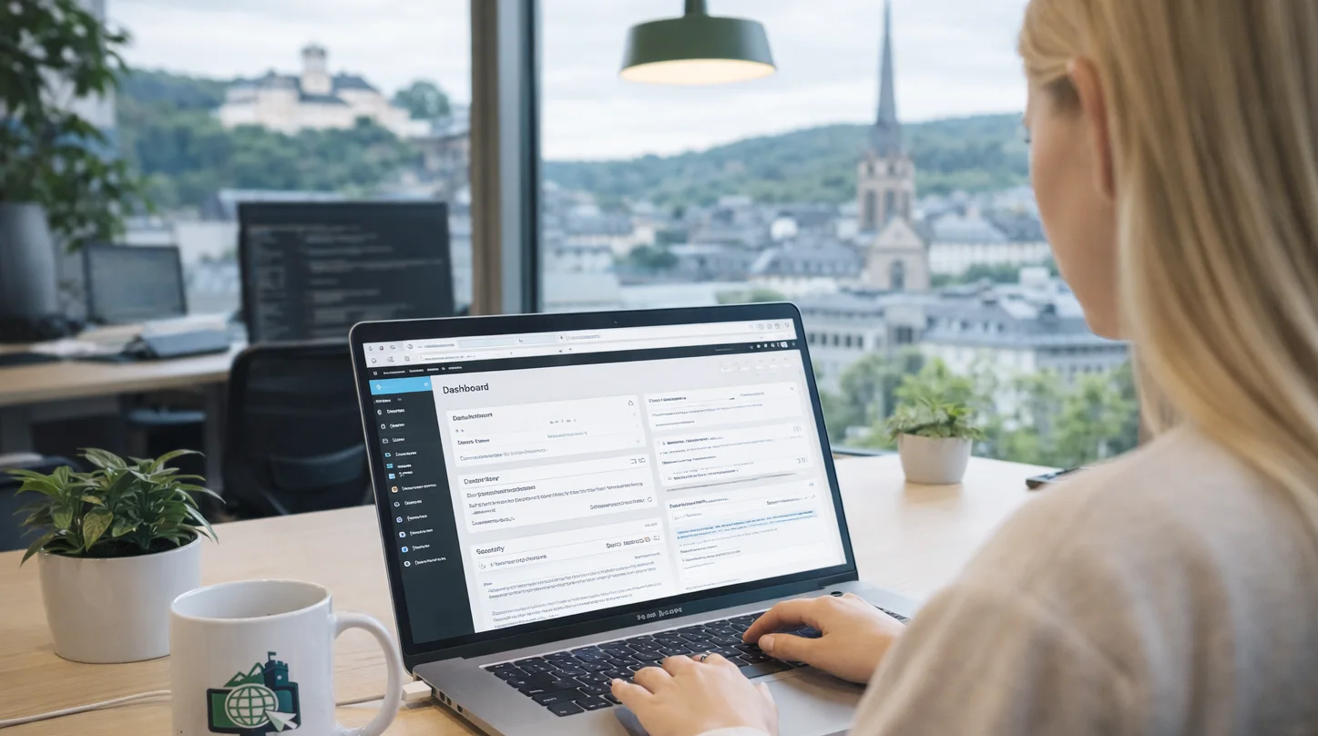 WordPress Backend – sauber konfiguriert als Basis für Websites in Siegen